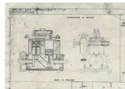 1953 STUART TURNER LTD "SUN" LIVE STEAM MARINE ENGINE DRAWING AND PARTS LIST.
