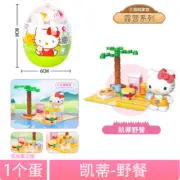 Sanro Hello Kitty Anime Figure Doll Capsule Toy Insert Building Block Gift