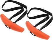 1 Pair Exercising Cable Handles Ergonomic Gym Handle Replacement for Cable Machines Durable TPE Material with Nonslip Grip for Pull Ups Back Exercises Versatile Fitness Accessory