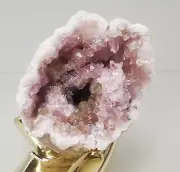 PINK AMETHYST - AUTHENTIC GEODE NATURAL CRYSTAL MINERAL ARGENTINA -111g