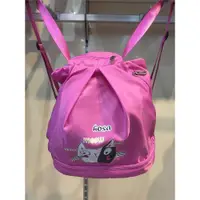 在飛比找ETMall東森購物網優惠-浩沙兒童粉色可愛小貓束口袋背包