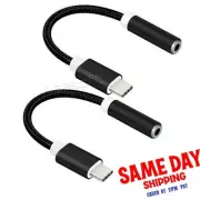 High Quality Type C to 3.5mm Earphone Adapter fit Verizon Google Pixel CellPhone
