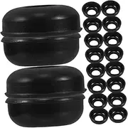 20pcs Precision Rear Axle Steel Bowl Washers Kit Safety Washer Bicycle Hub Parts Metal Axle Bike Maintenance Repair Long-Lasting Performance