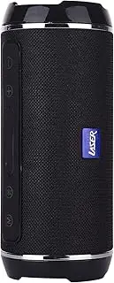 Laser TWS Portable Wireless Bluetooth Speaker Outdoor Rechargeable USB/AUX/FM Black