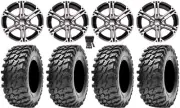 ITP SS212 14" Wheels Machined 30" Rampage Tires Textron Wildcat XX