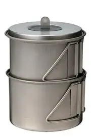 Snow Peak snow peak cooker solo set very titanium