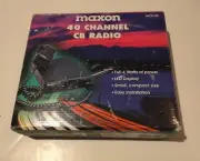 Vintage 1990’s Maxon Compact 40 Channel Mobile CB Radio MCB-30 *New.