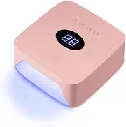 54W Rechargeable Pro LED Gel Nail Light Wireless LED Nail Lamp Cordless Led Light Nail Dryer Curing Lamp for Nails