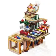 Toy Building Block Sets, Marble Run Ball Track with Xylophone Mechanical Bloc...