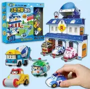 Robocarpoli Toy Rescue Headquarters Track Set (POLY HELIMAX MIX) from Korea