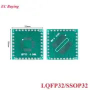 20pcs Transfer Board Adapter, PCB Pinboard, SMD to DIP32, DIP Pin, IC Test Plate