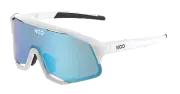 KOO Demos - Cycling Sports Sunglasses Zeiss Lens Zeiss Lens White/Turquoise