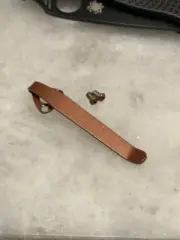 Copper Pocket Clip For Spyderco Ambitious Tenacious Persistence Resilience Knife