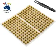 208 Pcs Static Grass Model Grass Tufts Railway Artificial Grass Miniature Grass