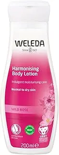 WELEDA Harmonising Body Lotion - Wild Rose 200ml | Indulgent Moisturiser | Smooth & Pamper | Vegan