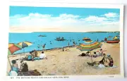 ADVERTISING PC BATHING / SWIMMING BEACH CRAIGSVILLE CAPE COD MA TEICH ARCHIVES M