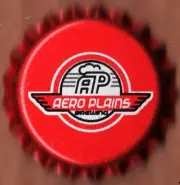 USA Plastic Lined Beer Crown Bottle Cap: Aero Plains Brewing