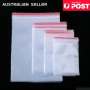 RESEALABLE ZIP LOCK BAG POLY PLASTIC WHOLESALE ALL SIZES
