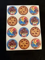 Vintage Trend Scratch & Sniff Glossy CHOCOLATE Chip Cookie Sticker Sheet