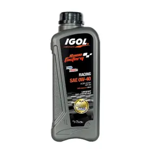 【IGOL法國原裝進口機油】RACE FACTORY RACING 0W-40 全合成酯類 四輪汽車引擎機油(整箱1LX12入)