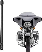Rydonair Antenna Compatible with Harley Davidson 1998-2020 | 9 inches Flexible Rubber Antenna | Designed for Optimized FM/AM Reception