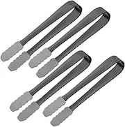 4pcs Stainless Steel Anti-Slip Clips Steel Ice Cubes Ice Cubes Trays Lids Machine Foldable Cube Mini Tongs for Serving Reusable Stackable Gadget Bin Cool Gadgets Circle Silica Gel