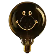 Message in The Bulb Smiley Amber Wireless Light Set