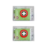 2x First Aid Kits Australia Portable Emergency Burn Medical First Aid Kit Small