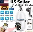Wireless Security 360° 1080P IP E27 Light Bulb Camera Wi-Fi IR Night Smart Home