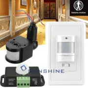 Automatic PIR Occupancy Motion Sensor Light Switch Automatic On/Off Infrared
