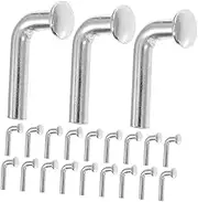 GARVALON 100pcs Drop Pin Pallet Racking Safety Pin J Shaped for Heavy Duty Storage Racks Versatile Clip Options for Stability Security