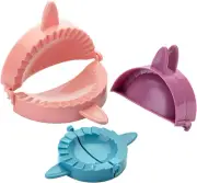 Juego de prensas para masa de empanadas, paquete de 3, prensa para empanadas