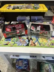 1/24 M2 Machines 1973 Chevrolet Cheyenne 10 Coca Cola & Diet Coke Bedless Chevy