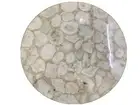 36" White Agate Table Top Natural stones Handmade Art home decor