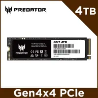 在飛比找PChome精選優惠-Acer Predator GM7 4TB M.2 2280