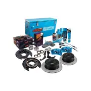 2" Lift Rear Bendix Ultimate 4WD Big Brake Upgrade Kit for Nissan Navara D23