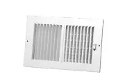 ProSelect PS2WWML14P100 4" x 14" Wall / Ceiling Register - White