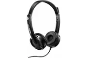 RAPOO H100 Wired Stereo Headsets - HD Voice Rotary Microphone Volume Adjustment 3.5mm