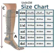 Medical Compression Socks Zipper Professional Leg Support Thickened Women's Socks Copper Skin Tone L XL