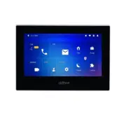 Dahua IP 7inch HD Touch Screen Indoor Intercom Monitor Black - DHI-VTH2621G-P
