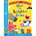 WHAT THE LADYBIRD HEARD STICKER BOOK (貼紙書)/JULIA DONALDSON【三民網路書店】