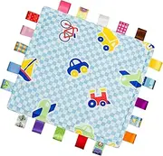 Comfort Blanket for Kids - Plush Cartoon Security Blanket,Portable Soothing Toy, Cute Security Towel for Napping, Travel, Entertainment