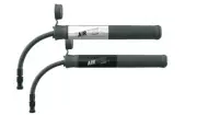 SKS Airflex Racer Black or Silver Bike Pump with a pull-out hose