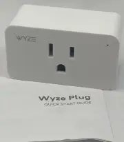 Wyze Plug, 2.4GHz WiFi Smart Plug, Hub Required (NOT INCLUDED) White