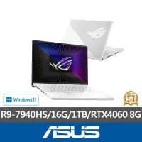 在飛比找momo購物網優惠-【ASUS 華碩】14吋R9 RTX4060電競筆電(GA4