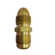 Brass Male POL x 5/8" Male Flare Single Piece Propane Adapter ME356