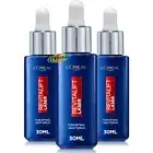 3x Loreal Revitalift Laser Pure Retinol Deep Wrinkle Night Face Serum 30ml