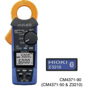 HIOKI CM4371-90 AC/DC Clamp Meter Wireless Adapter Z3210 Set CM4371 From JP