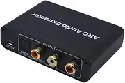 HDMI ARC Audio Extractor Digital DAC to RCA Coax SPDIF 3.5MM Converter Adapter
