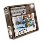 22pc Mantic Games Terrain Crate Modern Mini/Quicki Mart TTRPG Accessory Set